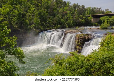 Little River Falls In The Little River Canyon National Preserve 