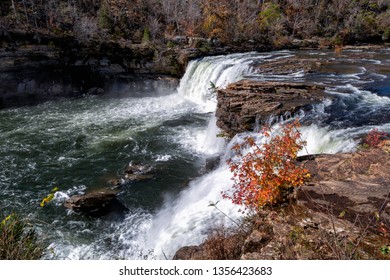 Little River Falls Near Ft. Payne, Alabama