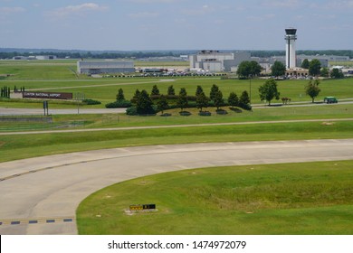 LITTLE ROCK, ARKANSAS, USA - JULY 25, 2019: Bill And Hillary Clinton National Airport In Little Rock, Arkansas.