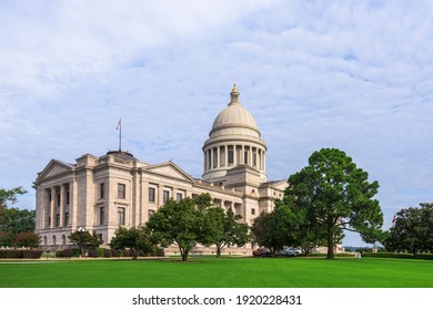 Little Rock, Arkansas, USA at the state capitol and park.