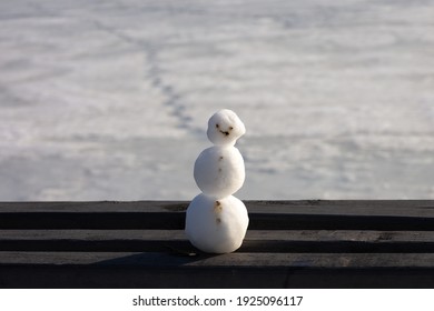 Lonely Snowman Stock Photos Images Photography Shutterstock