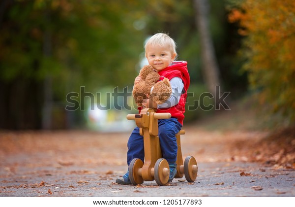 boy with teddy