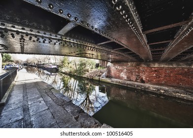 Little Venice Canal Boat London HDR