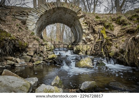 Similar – Running water and bridge