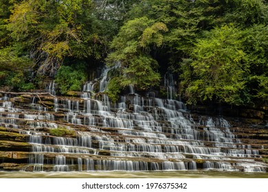 Little Water Falls At Tennessee State Park 