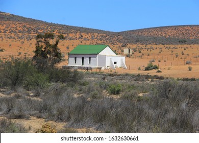 A Little White-washed Homestead Stands Desolate And Alone In The Semi-desert Of Southern Africa - Perfect For Anyone Who Wants To Go Off The Grid.