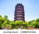 Liuhe Pagoda in Hangzhou also known as the Six Harmonies Pagoda, China