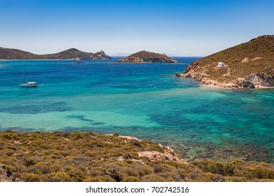 Livadi Geranou Beach In Patmos Island