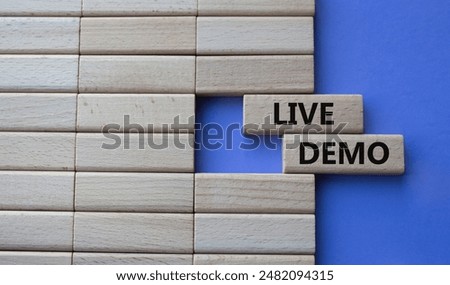 Similar – Image, Stock Photo Sign at demo