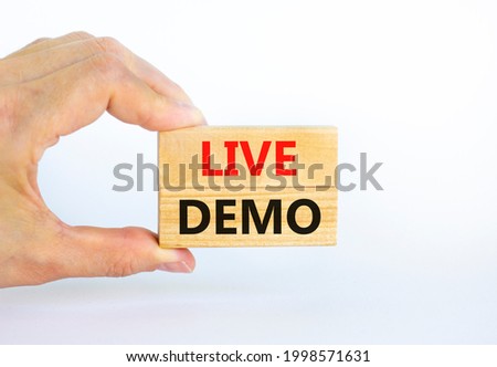 Similar – Image, Stock Photo Sign at demo