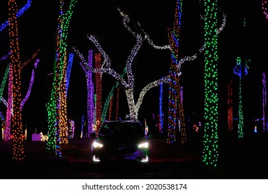 christmas drive through lights images stock photos vectors shutterstock