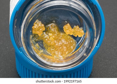 Live Resin In A Child Proof Container