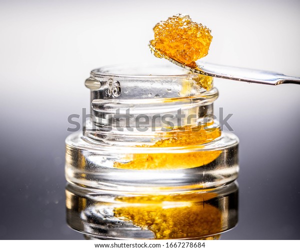 Live Resin Dab Sauce Cannabis Oil Stock Photo (Edit Now) 1667278684