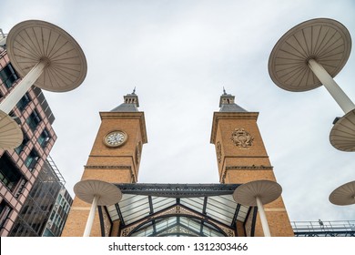 Liverpool Street Station Exterior View, London.