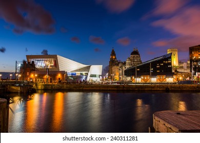 Liverpool Waterfront by Night 