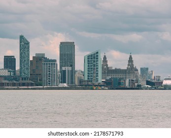 Liverpool Waterfront And River Mersey      