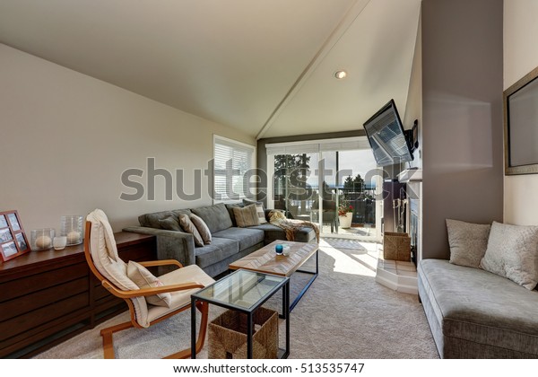 Living Room Interior Apartment House Seattle Stock Photo Edit Now