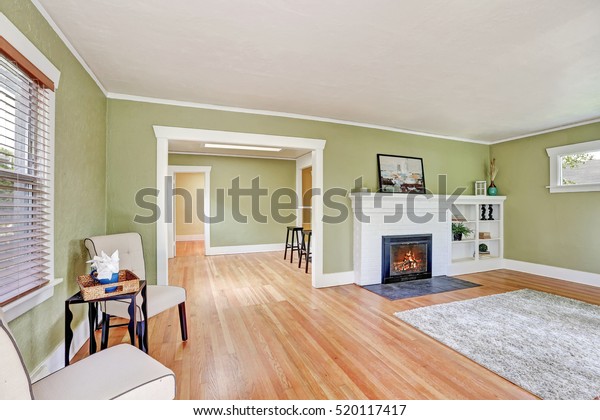 Living Room Interior Design Craftsman Home Stock Photo Edit Now
