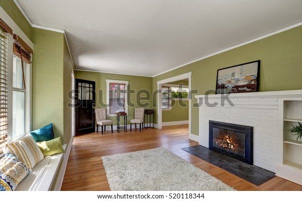 Living Room Interior Design Craftsman Home Stock Photo Edit Now