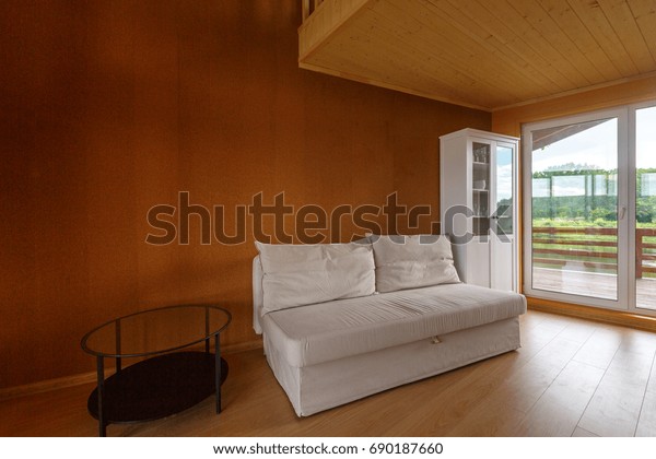 Living Room Wooden Organic House Wooden Stock Photo Edit Now