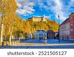 Ljubljana, the historical capital of Slovenia,