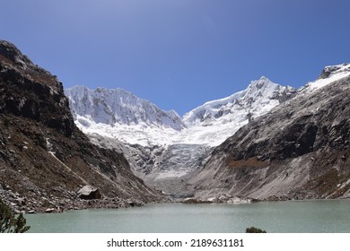 Llaca Lake. Huaraz - Peru; Cordillera Blanca