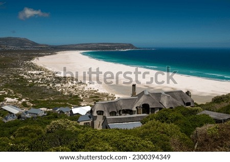 Llandudno beach overview, Cape Town South Africa