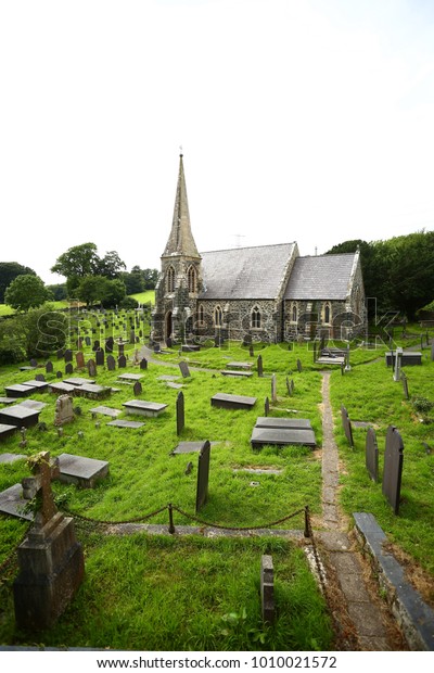 Llanfairpwllgwyngyllgogerychwyrndrobyllllantysiliogogogoch Wales Has Longest Name Any Stock Photo Edit Now