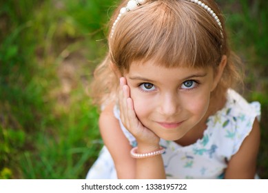 Llittle Girl Child Heterochromia Two Colored Stock Photo 1338195722 ...