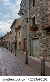 Llivia Is A Town In The Comarca Of Cerdanya, Province Of Girona, Catalonia, Spain