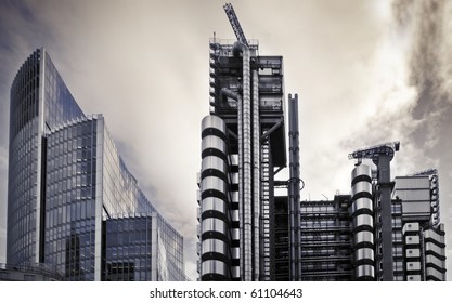 The Lloyd's Building (also known as The Inside-Out Building)and The Willis Building.