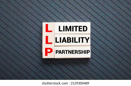 LLP Limited Liability Partnership Banner And Concept. Minimal Aesthetics