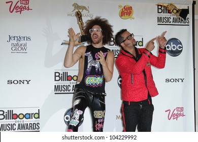 LMFAO At The 2012 Billboard Music Awards Press Room, MGM Grand, Las Vegas, NV 05-20-12