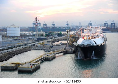 LNG Terminal In Barcelona