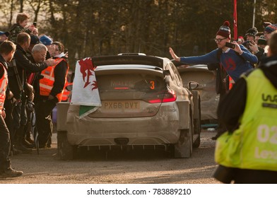 Lnyn Brenig / Wales - October 29 2017: Wales Rally GB, Elfyn Evans