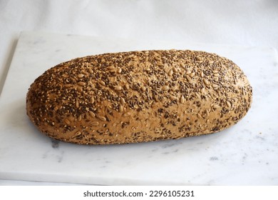 Load of Bread, whole grain bread ,  wheat bread on white background, Meal , Diet, Nutritious, Healthy option - Powered by Shutterstock