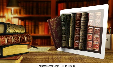 Load Old Books In A Digital Library