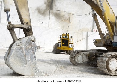 A loader in marble quarry - Powered by Shutterstock