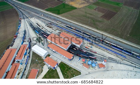 Loading area, apron