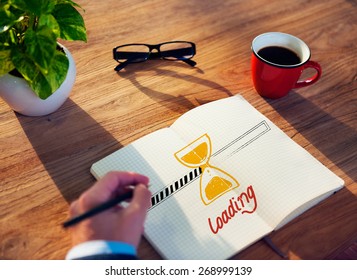 Loading Data Information Transfer Digital Internet Concept