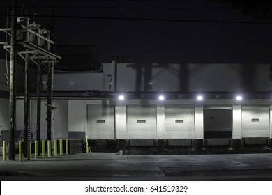 Loading Dock At Night