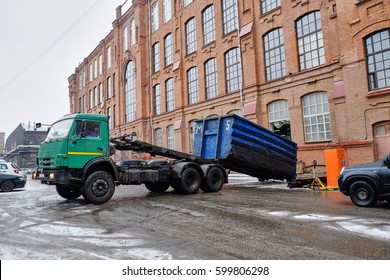 Loading The Dumpster