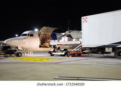 Loading Operations Of A Small Cargo Aircraft 