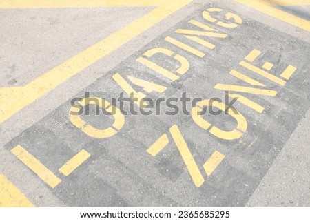 Similar – Image, Stock Photo Parking prohibited loading=
