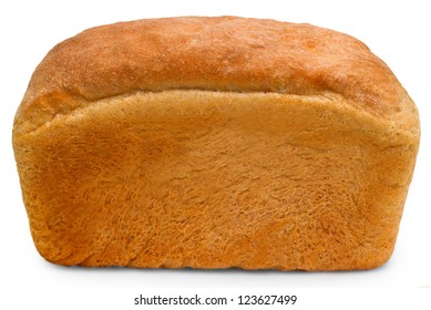 Loaf Of Bread Baking Delicious Isolated