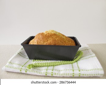 Loaf Cake In Baking Tin