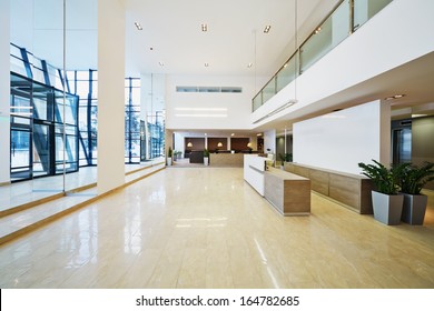 Lobby Of Business Building