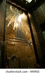 Lobby Of Empire State Building