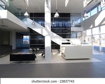 Lobby In A Modern Building