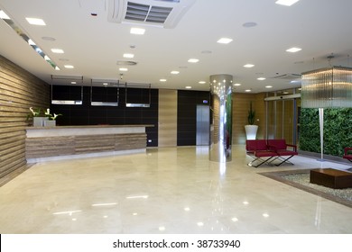 Lobby In Modern Building